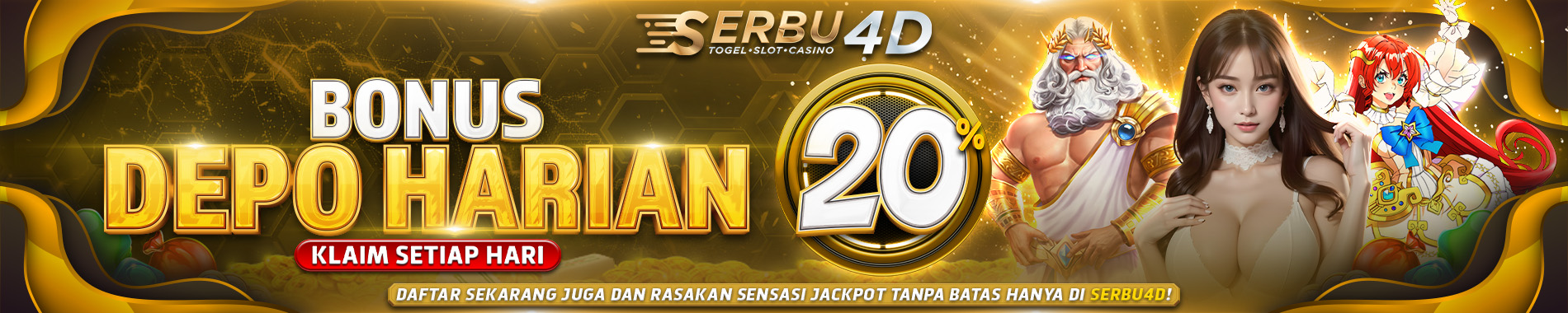 Bonus Deposit Freebet 20%